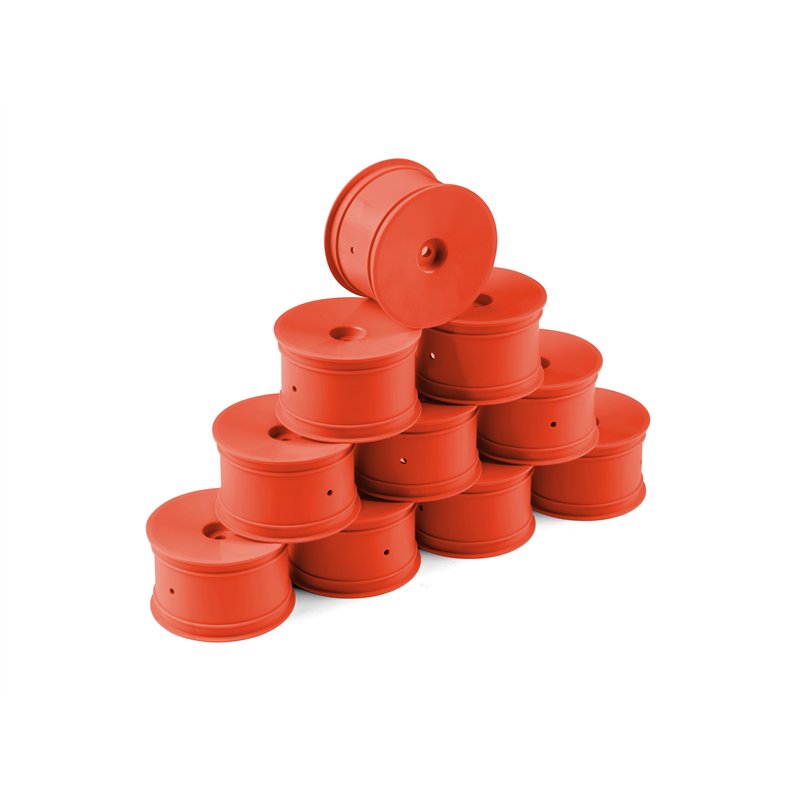 1/10 Off-Road Wheel - 2WD/4WD – Rear – Orange (10)