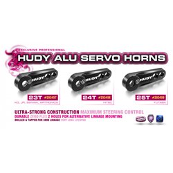 Alu Servo Horn - Ko Propo, Jr, Sanwa, Airtronics-2-Hole-23T