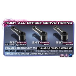 Alu Servo Horn - Futaba - Offset - 25t - V2