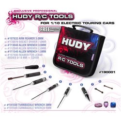 Set of Tools + Carrying Bag - for Electric Touring Cars
