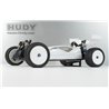 Chassis Ride Height Gauge 17mm to 30mm for 1/8 & 1/10