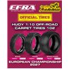 HUDY 1/10 OFF-ROAD PRE-GLUED TIRE 4WD FRONT CARPET - 102 - MEDIUM (2)