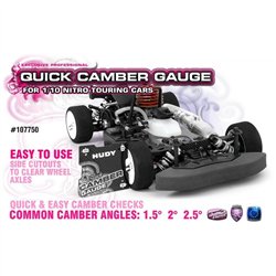Graphite Quick Camber Gauge 1/10 Touring 1.5° 2° 2.5°