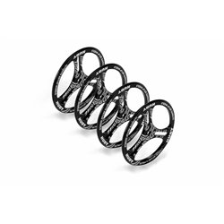 Alu Set-Up Wheel for 1/10 Rubber Tires (4)