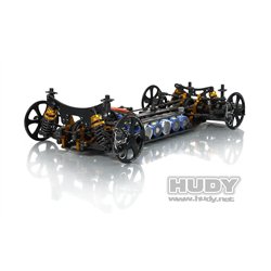 Alu Set-Up Wheel for 1/10 Rubber Tires (4)