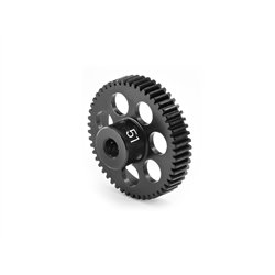 Alu Ultra-Light Pinion Gear - Hard Coated - 51T / 64