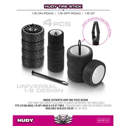 Tire Stick 1/8 On-Road, 1/8 Off-Road & 1/8 GT (4)