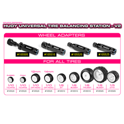 Wheel Adapter for 1/8 Off-Road Car, Truggy & Rally Game