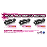 Alu Servo Horn - Futaba - 2-Hole - 25t