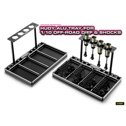 Alu Tray for 1/10 Off-Road Diff & Shocks