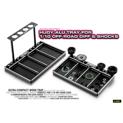 Alu Tray for 1/10 Off-Road Diff & Shocks
