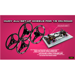 Alu Set-Up Wheel for 1/8 on-Road (4)