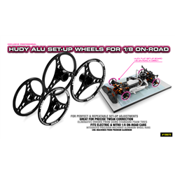 Alu Set-Up Wheel for 1/8 on-Road (4)