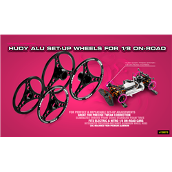 Alu Set-Up Wheel for 1/8 on-Road (4)