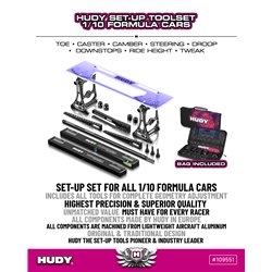 Set-Up Station & Set-Up Tools + Carrying Bag For 1/10 Formula Cars