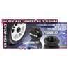 Alu Wheel Nut With Cover - Ribbed (2)