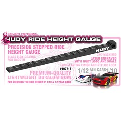 Ride Height Gauge Stepped 1/10 & 1/12 Pan Cars