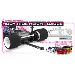 Ride Height Gauge Stepped 1/10 & 1/12 Pan Cars