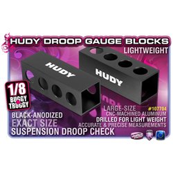 Chassis Droop Gauge Support Blocks 30mm for 1/8 - Lw (2)