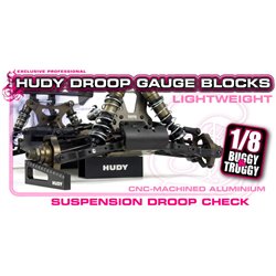 Chassis Droop Gauge Support Blocks 30mm for 1/8 - Lw (2)