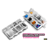 Tiny One-Piece Hardware Box - 8-Compartments
