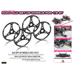 Alu Set-Up Wheel For 1/8 GT (4)