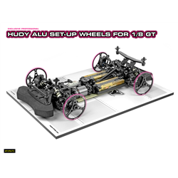 Alu Set-Up Wheel For 1/8 GT (4)