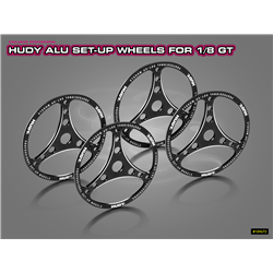 Alu Set-Up Wheel For 1/8 GT (4)