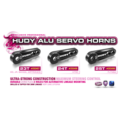 Alu Servo Horn - Hitec - 2-Hole - 24T
