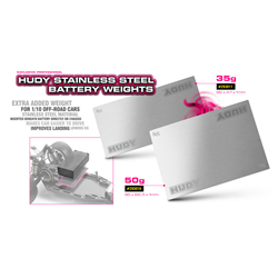 Stainless Steel Battery Weight 35g