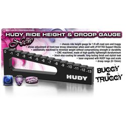 Chassis Droop Gauge 0 to -13 mm for 1/8 Off-Road & Truggy