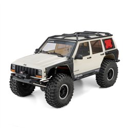 Axial 1/10 SCX10 III Jeep Cherokee XJ 4X4 RTR Brushed Rock Crawler White