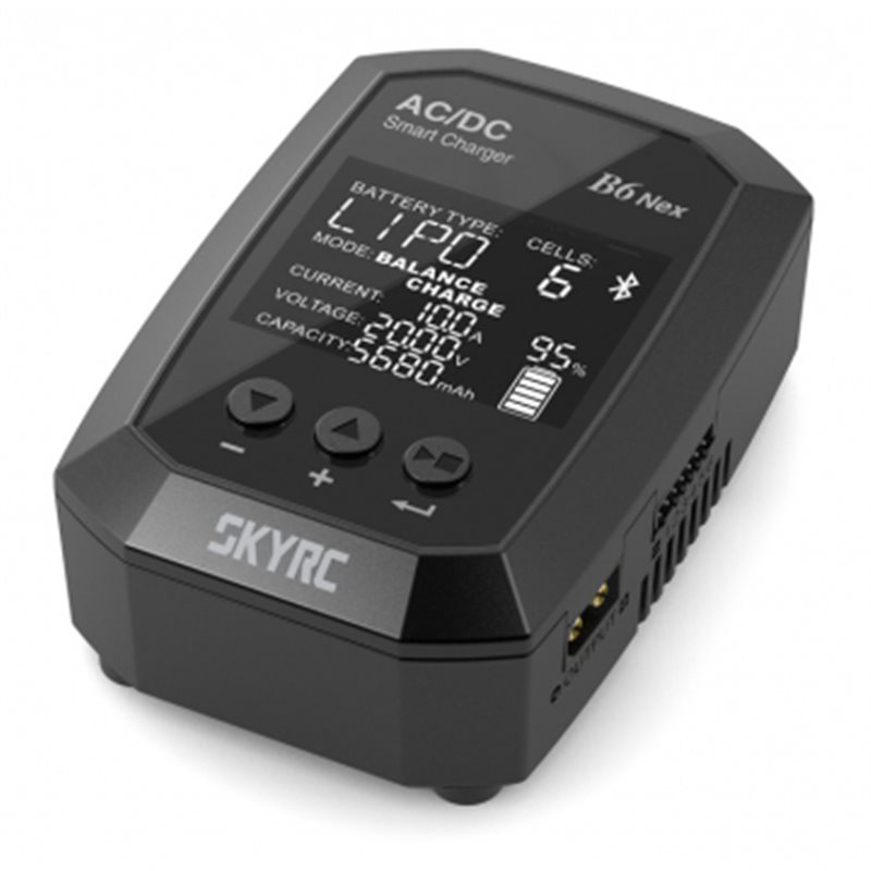 SkyRC B6 Nex Laddare LiPo/LiFe/LiHV 1-6S,NiMH 50W 240AC SkyRC B6 Nex Laddare LiPo/LiFe/LiHV 1-6S,NiMH 50W 240AC
