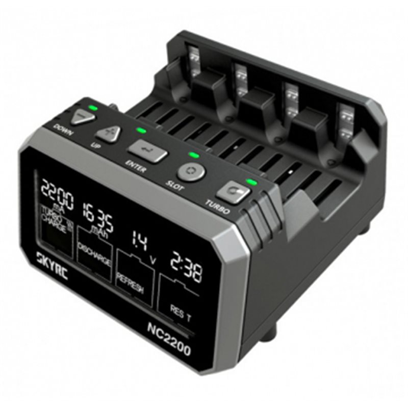SkyRC NC2200 Laddare NiMH AA/AAA 0,2-2,2A 240AC SkyRC NC2200 Laddare NiMH AA/AAA 0,2-2,2A 240AC