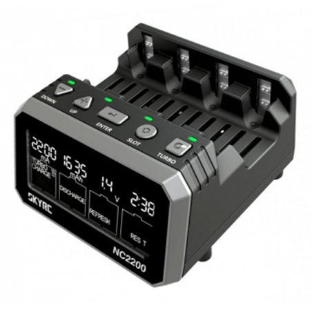 SkyRC NC2200 Laddare NiMH AA/AAA 0,2-2,2A 240AC