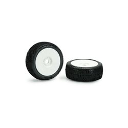 Matrix Neutron Soft 1:8 Buggy Pre-glued White Wheels (2)