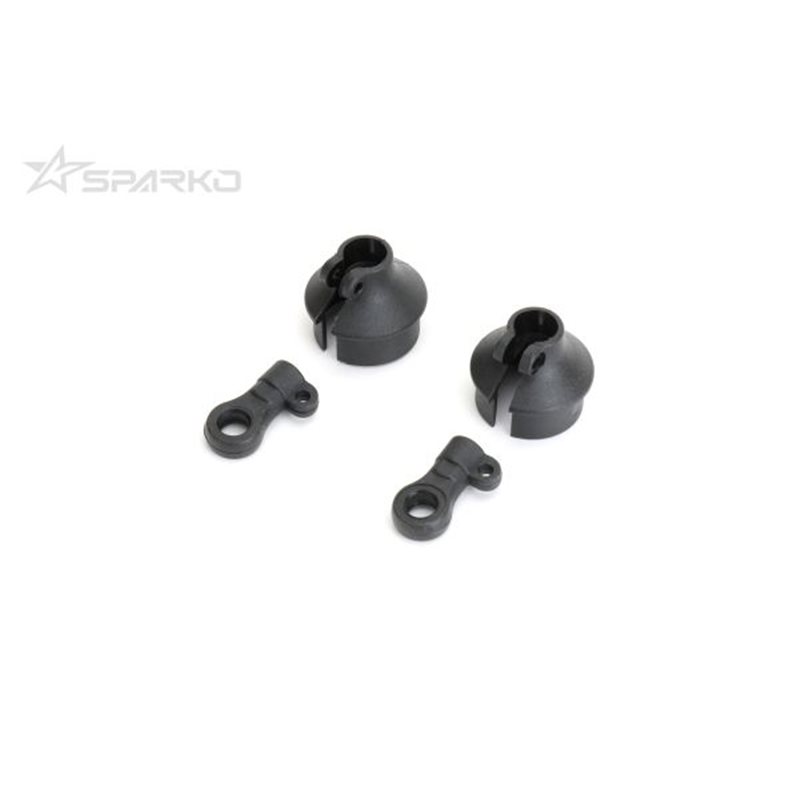 Sparko F8 Spring Cups & Shock Rod Ends (2)