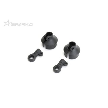 Sparko F8 Spring Cups & Shock Rod Ends (2)