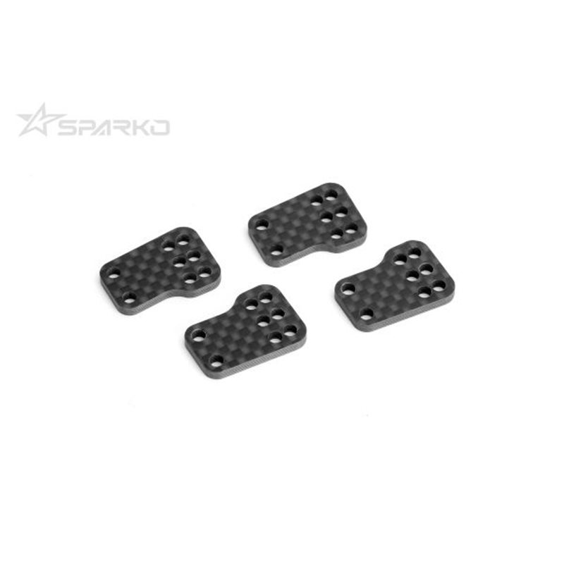 Sparko F8 Carbon Rear Hub Link 2.5mm (4pcs)