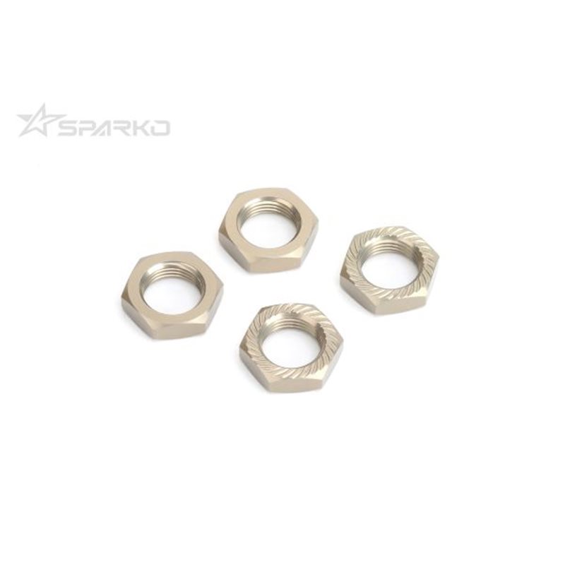 Sparko F8 Aluminum Wheel Nut(Hard Anodizing) (4pcs)