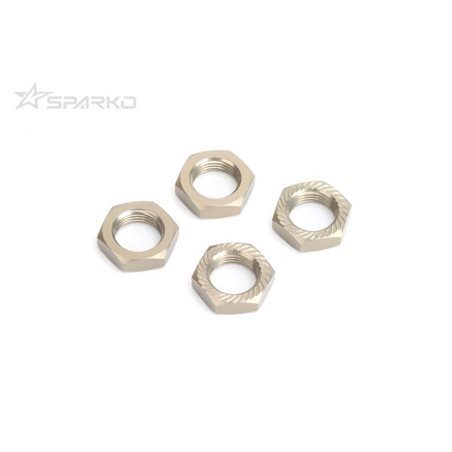 Sparko F8 Aluminum Wheel Nut(Hard Anodizing) (4pcs)