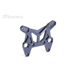 Sparko F8 7075Aluminum Front Shock Tower (Dark Blue)