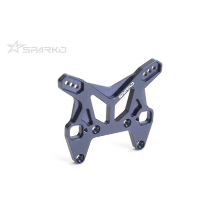 Sparko F8 7075Aluminum Front Shock Tower (Dark Blue)