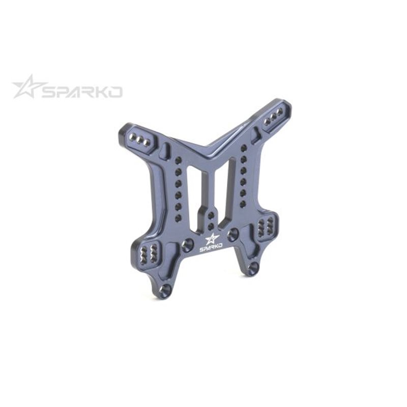 Sparko F8 7075Aluminum Rear Shock Tower (Dark Blue)