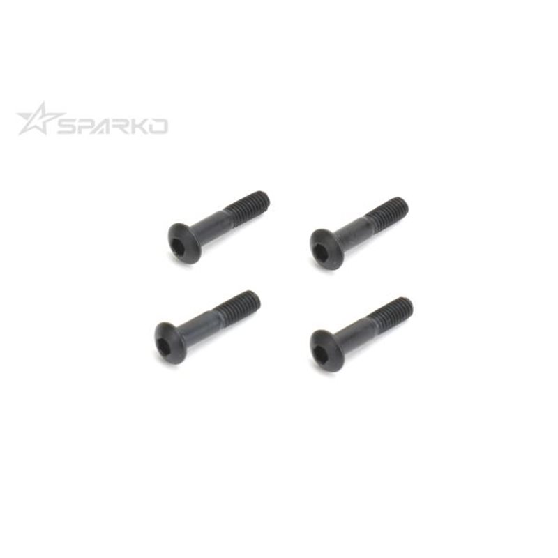 Sparko F8 Hex Shanked Button M3x13.7mm (4pcs)