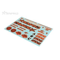Sparko F8 Body Sticker-Orange for Optional