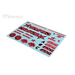 Sparko F8 Body Sticker-Pink for Optional