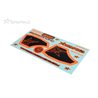 Sparko F8 Wing Sticker-Orange for Optional Wing