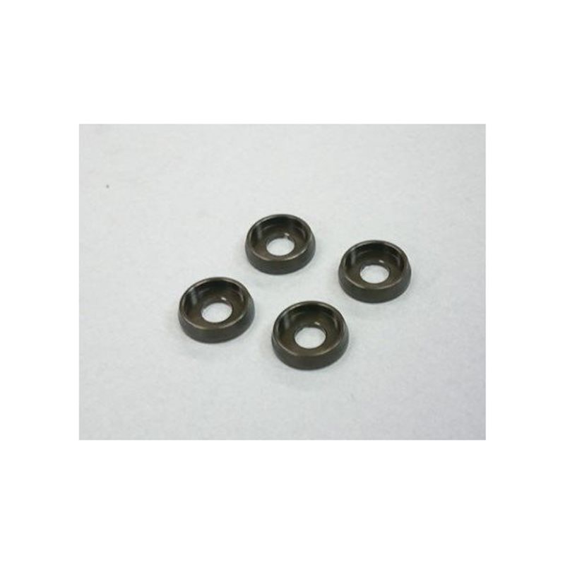 M3 Flat Head Washer (4) Gun Metal