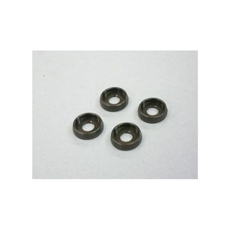 M3 Flat Head Washer (4) Gun Metal